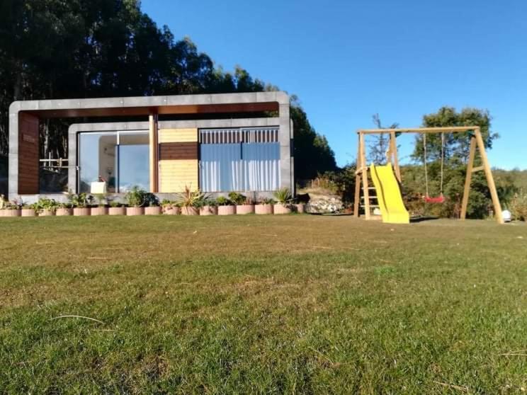 Bungalow Com Piscina Селорику ди Бащу Екстериор снимка